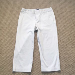 GAP Curvy Fit Flared Leg Capri Pants